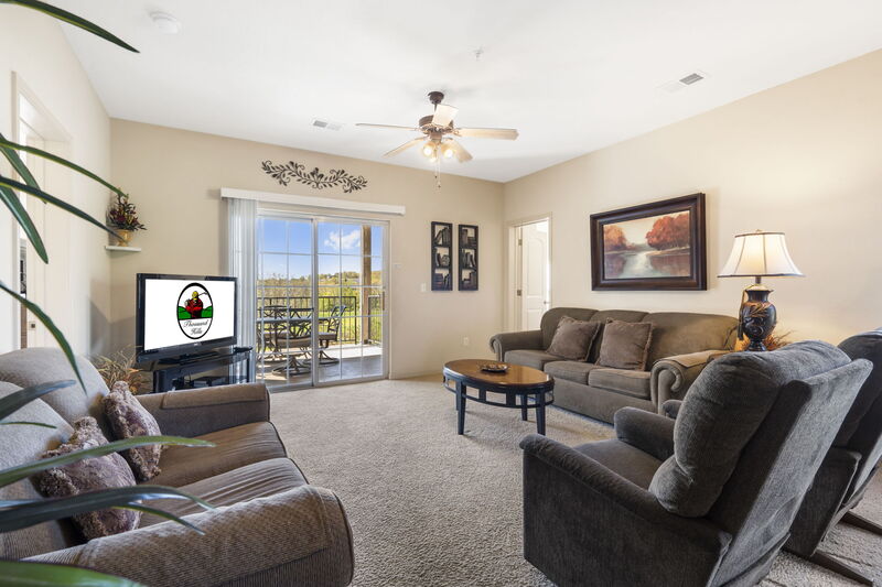 3 Bed, 3 Bath Golf Condo with Pool View Photo
