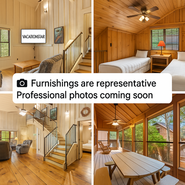 Relaxing 3BR Cabin Retreat | Pet-Friendly, Pools, Central Location Photo