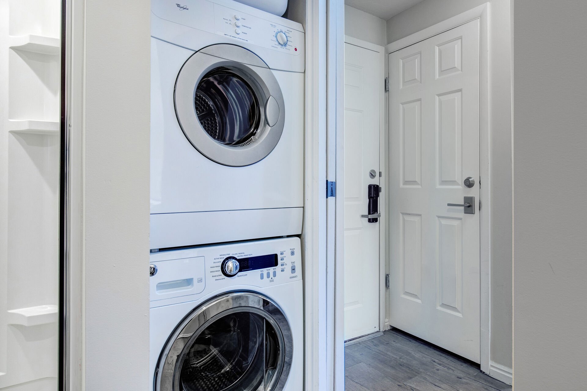 Washer and Dryer Unit