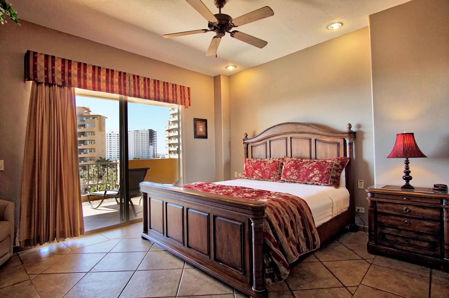 Comfy bedroom with great view at BB 303.