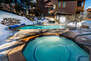 Communal hot tub and pool