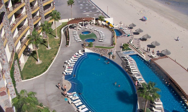 view of the pool area