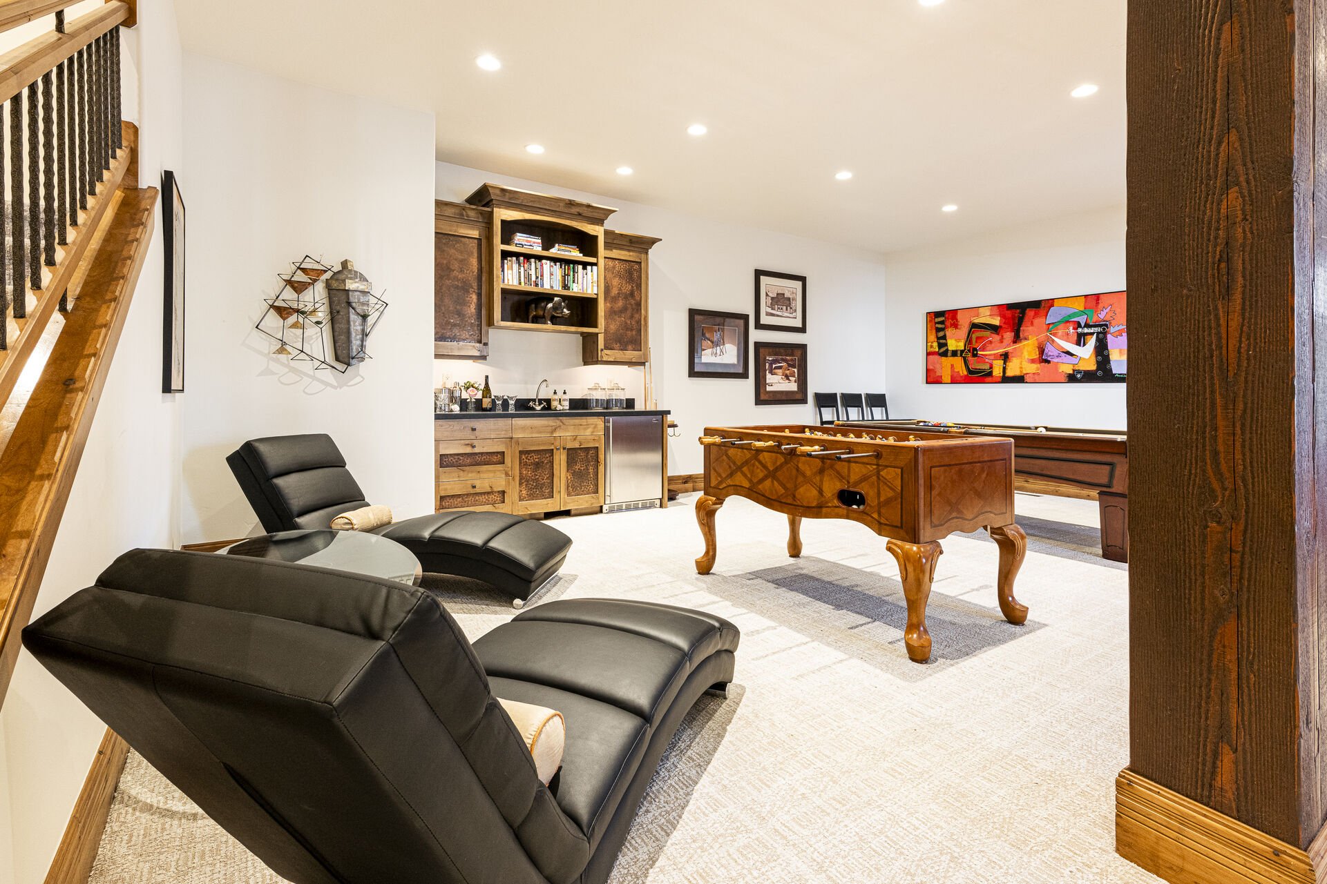 Game/Family Room with Plenty of Seating