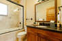 Bedroom 5 Bunk Room en suite bathroom with large tile tub/shower combo