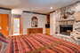 Master bedroom with fireplace in Mont Cervin 201 - Deer Valley