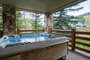 Private outdoor hot tub at Mont Cervin 101 - Deer Vally