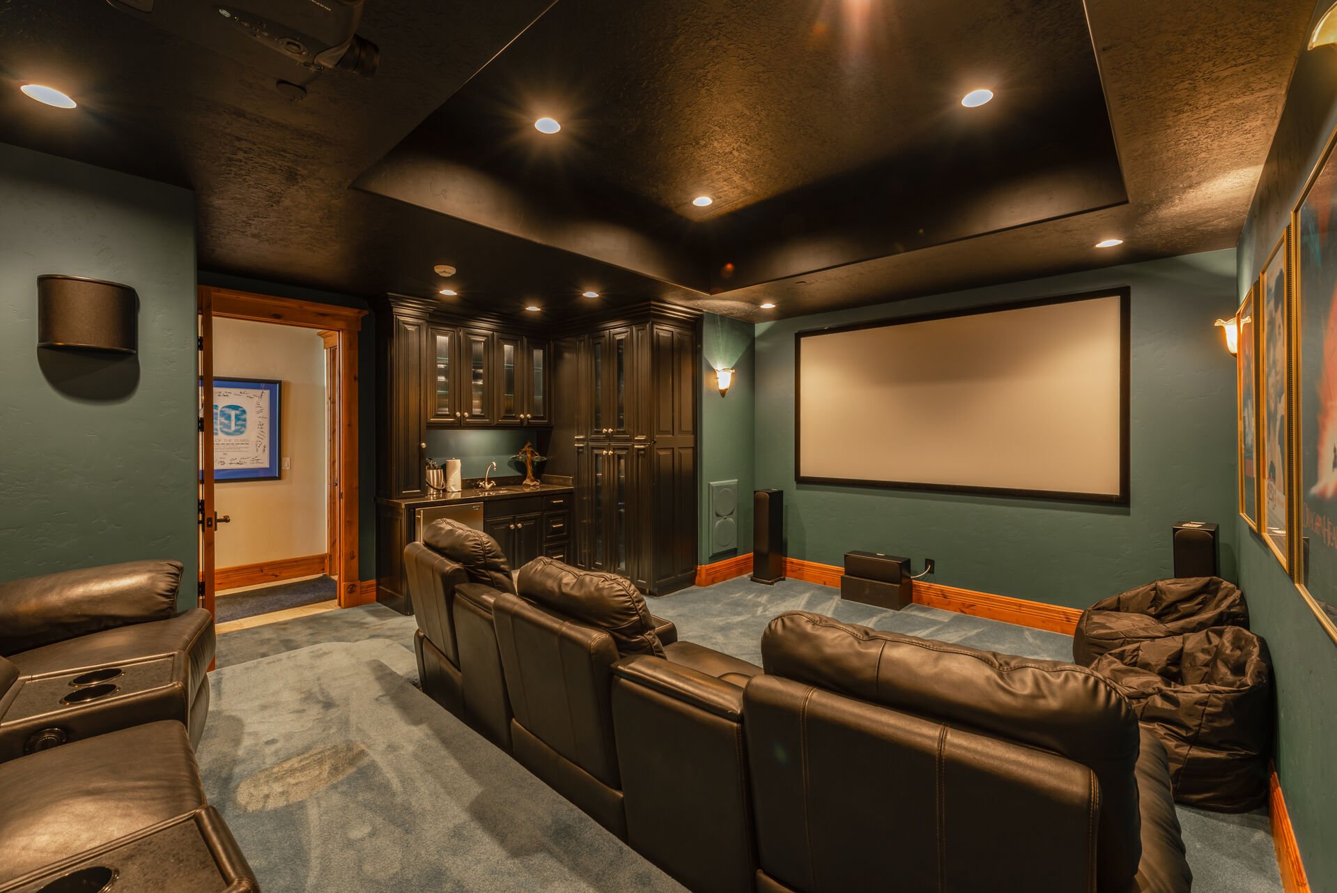 Theater Room with 114