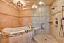 Grand Master Bath Shower and Jetted Tub