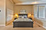 Master bedroom with king bed, 32