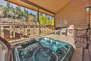 Private 6-seat Jacuzzi on back deck overlooking Deer Valley open space