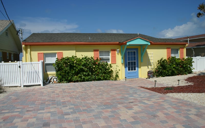 3 bedroom 1 bath direct oceanfront home within walking distance to historical Flagler Avenue(shopping & dining).