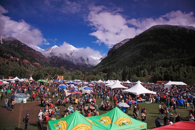 Picture of a Festival in Telluride