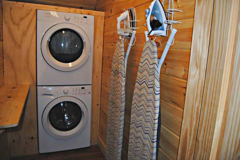 Laundry Room Includes Washer and Dryer.