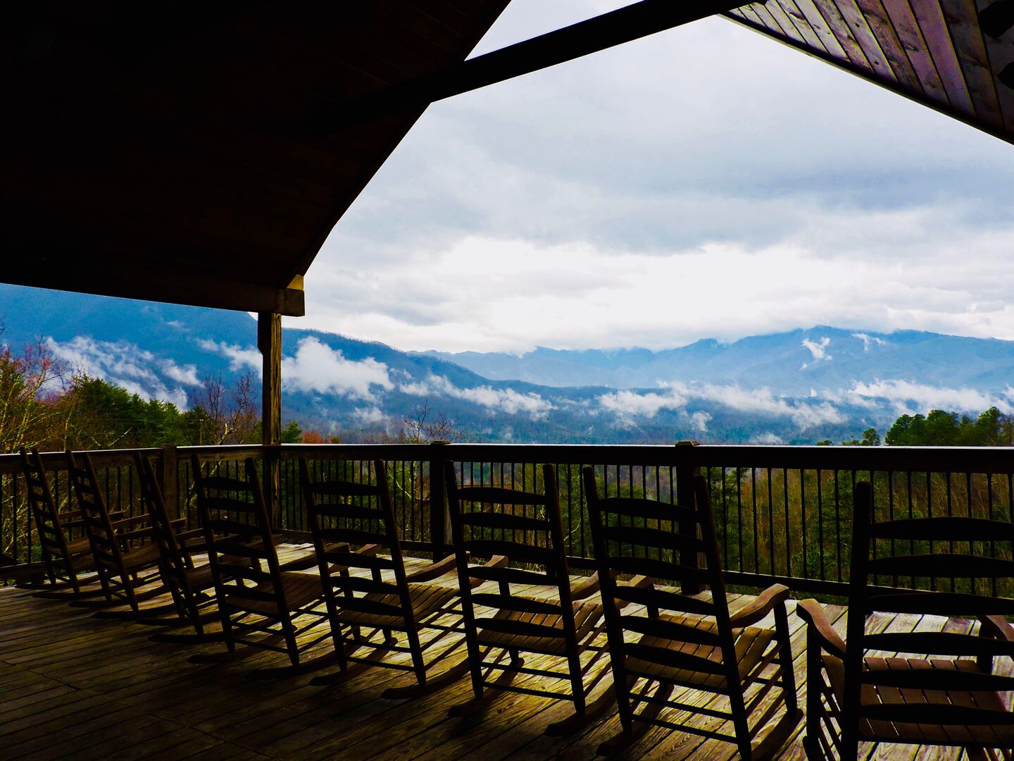 Enjoy Stunning Mountain Views From Deck.