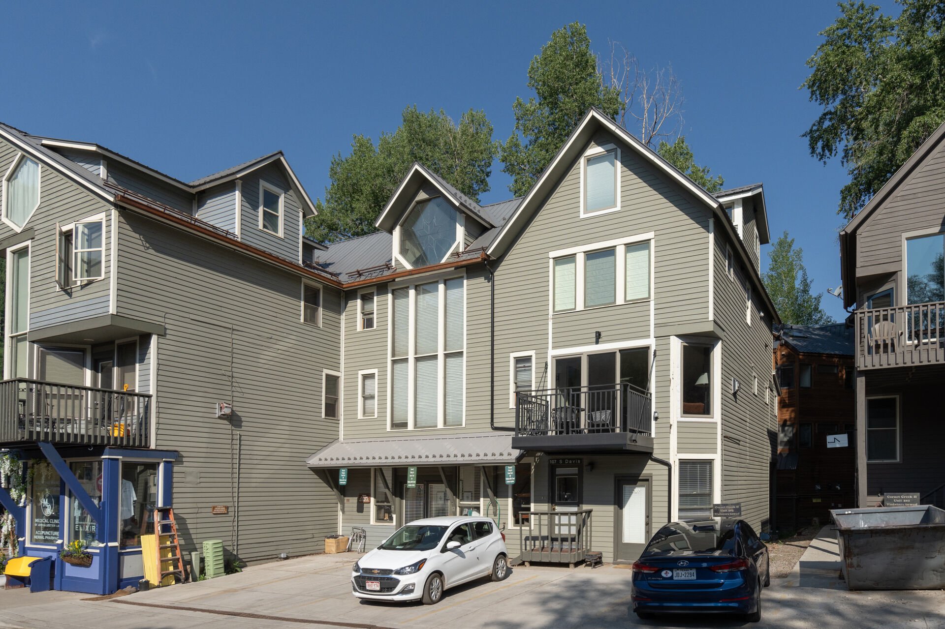 Front view of our Telluride condo rental