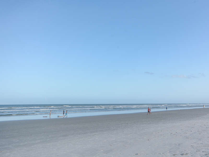 Beach view from this 3 bedroom condo new smyrna beach