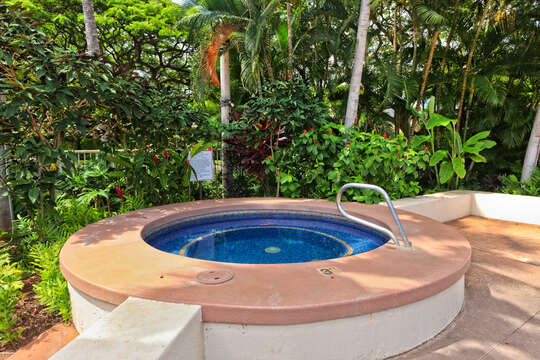 Enjoy an Afternoon Relaxing in the Hot Tub.