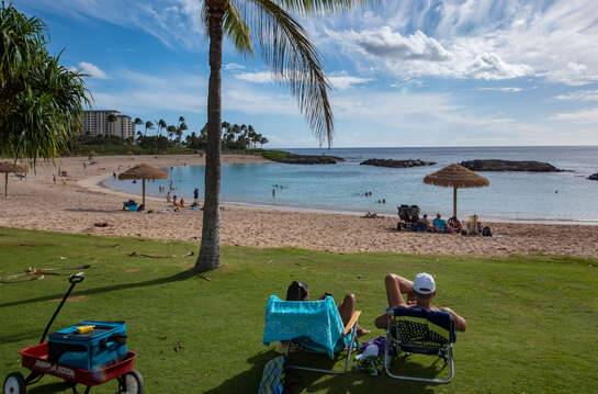 Spend the Afternoon Relaxing at Ko Olina's Lagoon 2 Right in Front of the Building