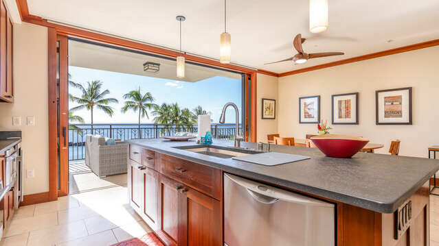 Ocean View Dining and Kitchen