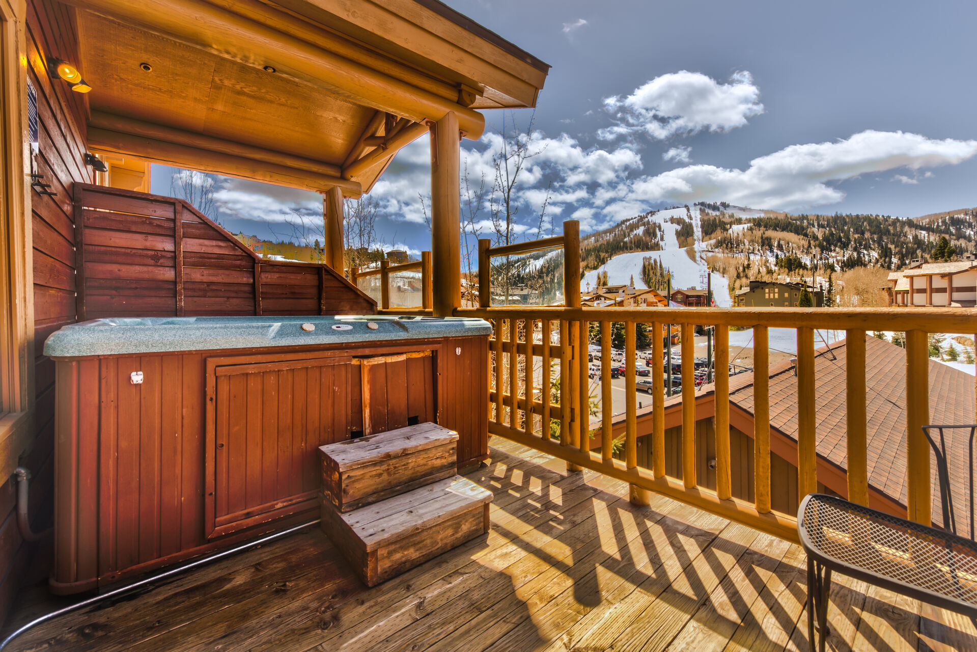 Private Hot Tub with Fabulous Views of Deer Valley Resort