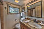 Full Shared Bath with Tile Shower on the First Level