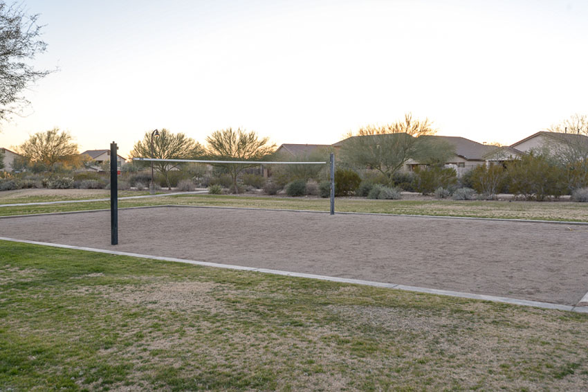 Community Volleyball court