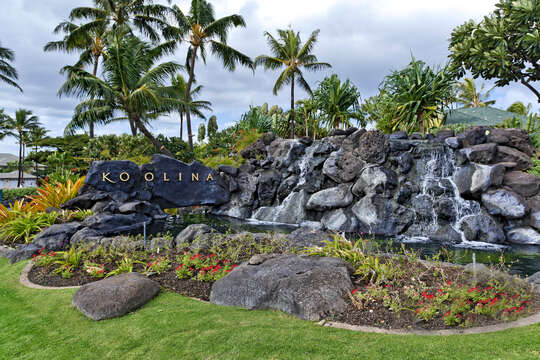 An Image of the Entrance to Ko Olina.