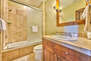 Lower level full private bathroom 4 with a tub/shower combo