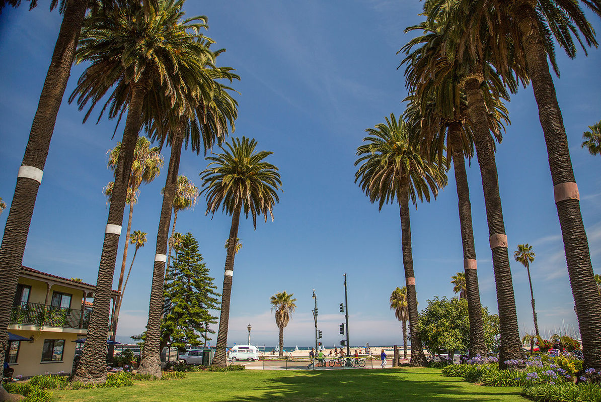 Check out the Historic park at Cabrillo Boulevard