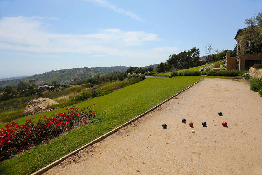 Bocce Ball court, just for fun!