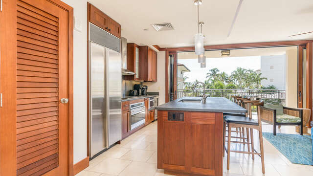Roy Yamaguchi Designed Kitchen