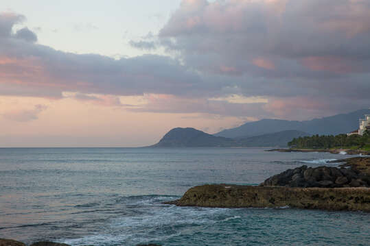 Ocean view in Ko Olina Oahu Hawaii