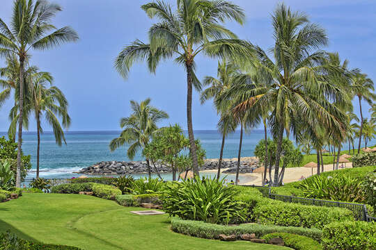 Ocean View in Ko Olina Oahu Hawaii