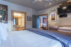 Master Bedroom - King Bed and Long Twin / Flat Screen TV