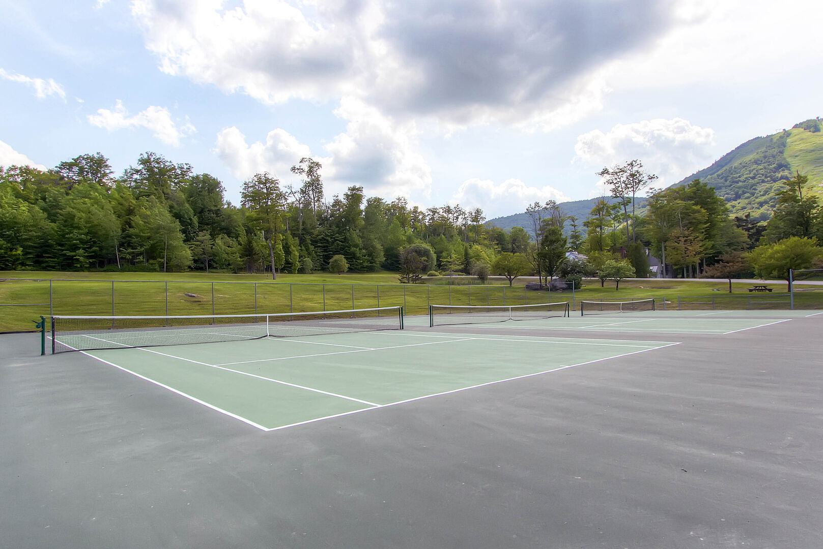 Sunrise tennis courts