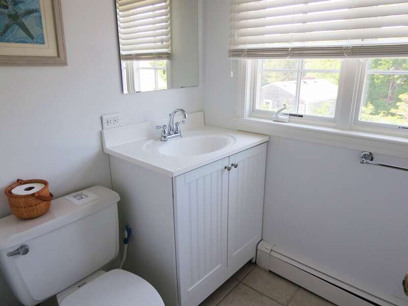 2nd floor bathroom off hall - 13 Monomoy Circle- Chatham- Cape Cod- New England Vacation Rentals