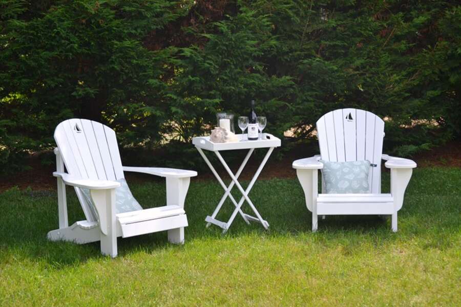Private and Quiet area of the yard to enjoy a drink and a snack- 13 Monomoy Circle- Chatham- Cape Cod- New England Vacation Rentals