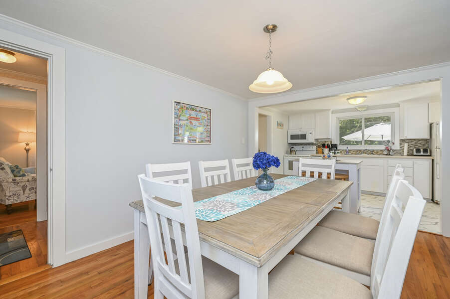 Brand New Dining room at-54 Hiawatha Road Harwich Port Cape Cod New England Vacation Rentals
