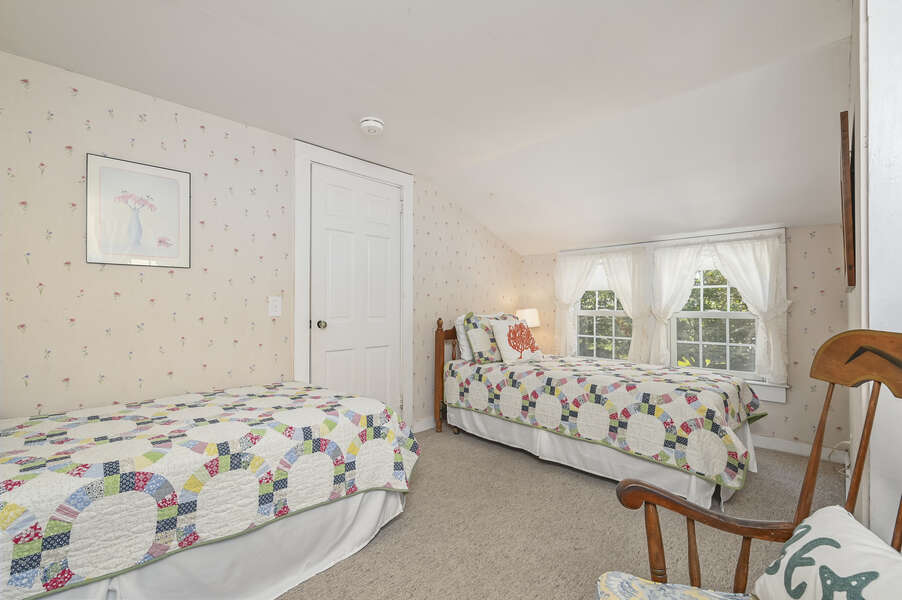 Main Part of Home-Bedroom 2 with 2 twins - 54 Hiawatha Road Harwich Port Cape Cod New England Vacation Rentals