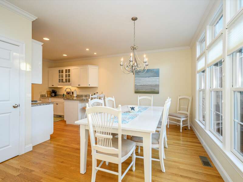 Dining/Kitchen area - 2 Captains Row E Chatham Cape Cod New England Vacation Rentals-#BookNEVRDirectCaptainsRow