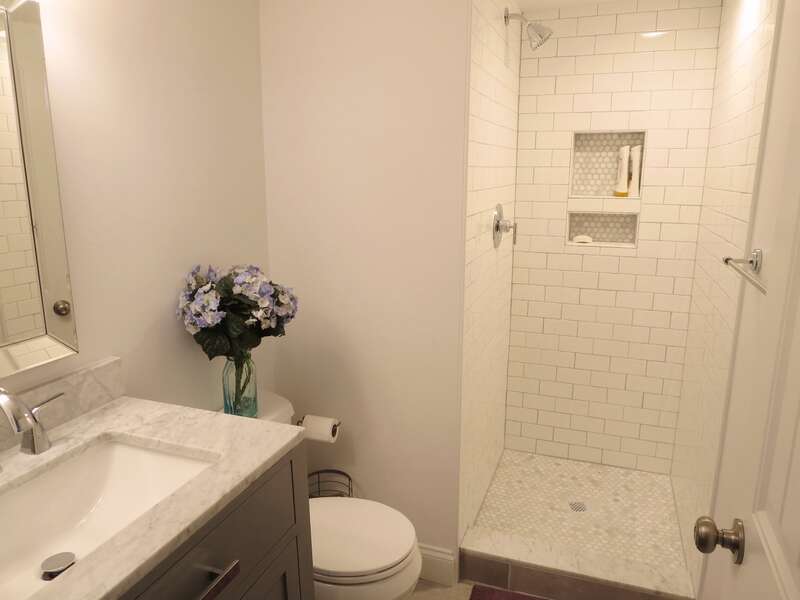 Bathroom #1 on the 1st floor -  15 Oyster Drive- Chatham- Cape Cod -New England Vacation Rentals