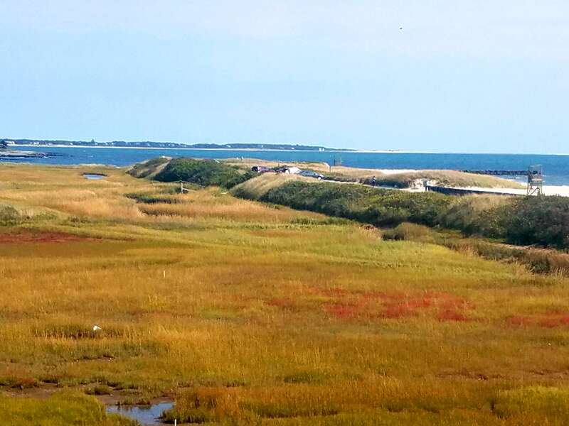 View from the back deck! 17 Uncle Venies South Harwich Cape Cod New England Vacation Rentals