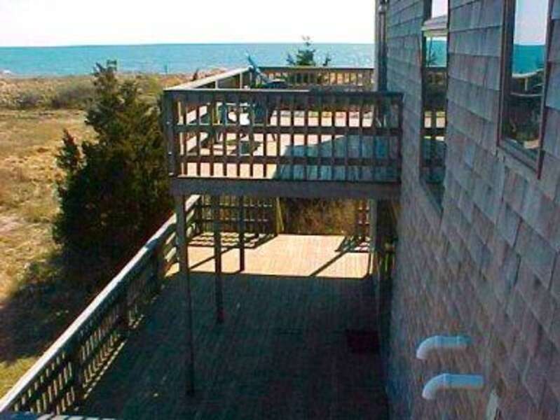 View from the balcony - 17 Uncle Venies South Harwich Cape Cod New England Vacation Rentals
