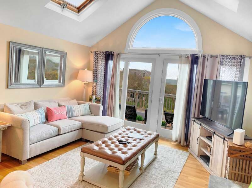 Relax a while on the new couch with views of the Ocean -19 Bob White Lane South Harwich Cape Cod New England Vacation Rentals