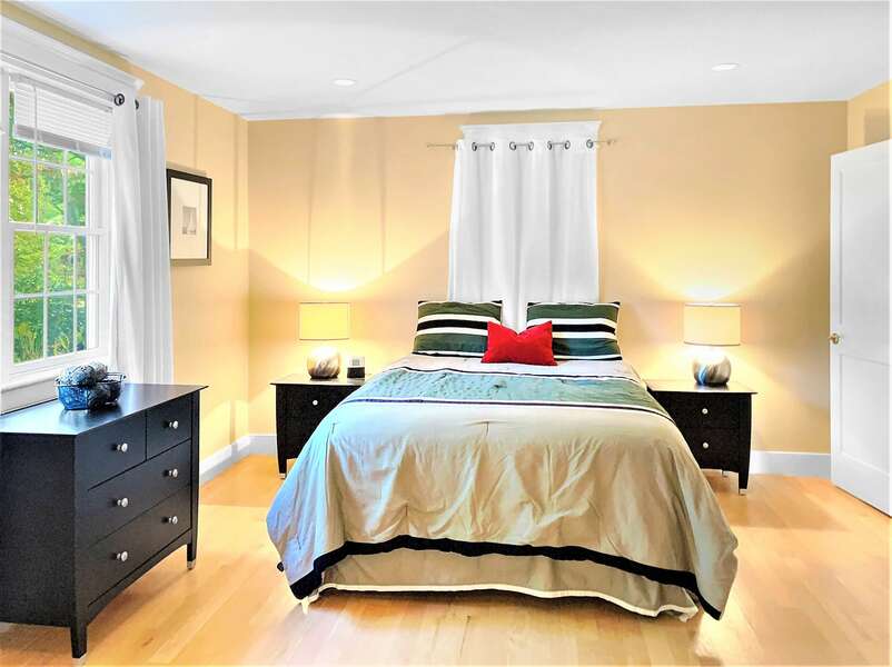 1st floor bedroom with a Queen bed - 22 Charlene Lane- Harwich- Cape Cod- New England Vacation Rentals