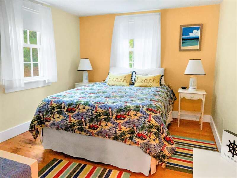 Bedroom #1 with Queen Bed - 58 Longs Lane Chatham Cape Cod New England Vacation Rentals