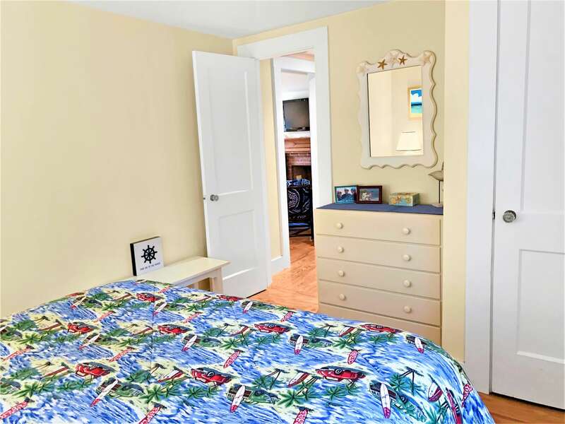 Bedroom #1 with Queen Bed - 58 Longs Lane Chatham Cape Cod New England Vacation Rentals