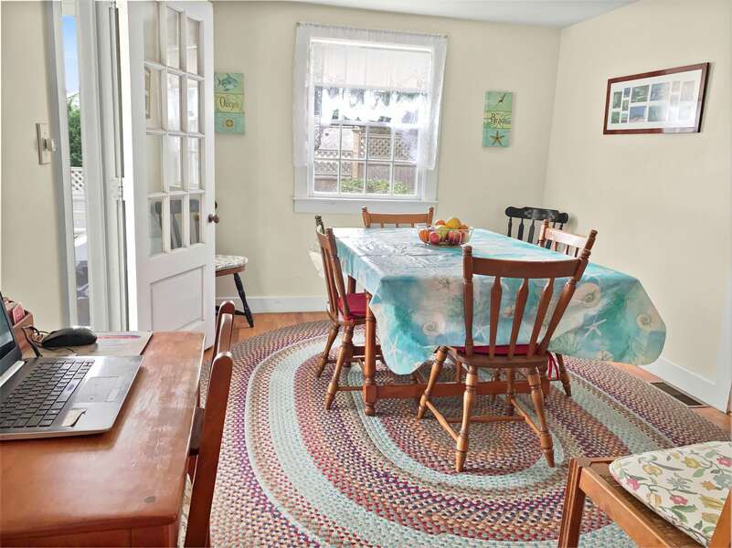 Dining Room - 104 Deep Hole Road South Harwich Cape Cod New England Vacation Rentals   