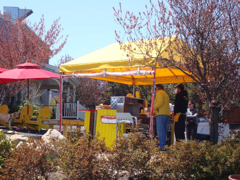 Enjoy a great hot dog at Depot Dogs just before you bike or beach - South Harwich Cape Cod New England Vacation Rentals