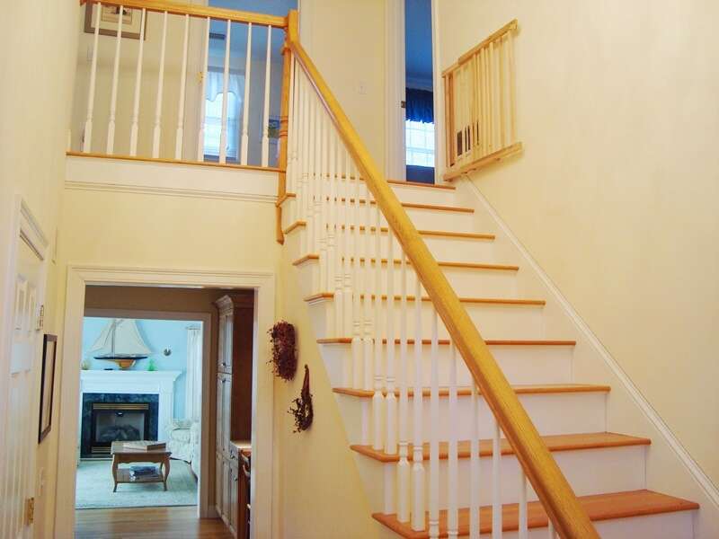 Stairs to 2nd floor - 118 Deep Hole Road South Harwich Cape Cod New England Vacation Rentals